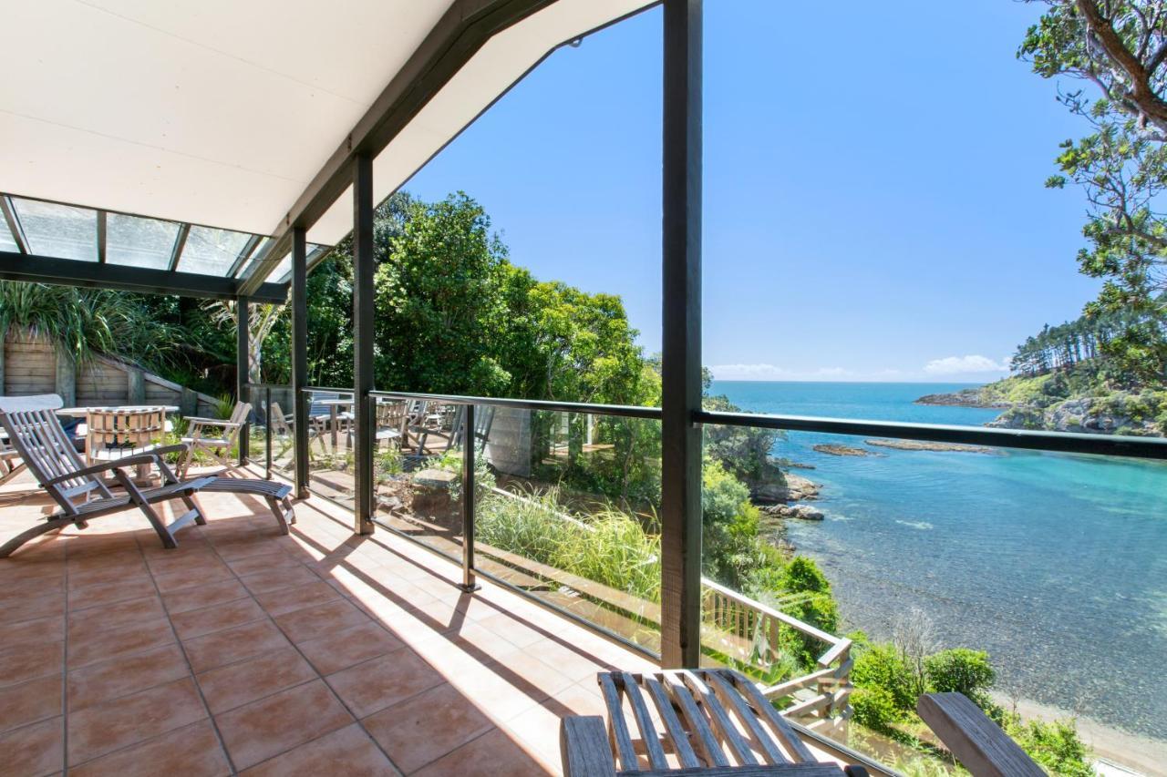 Beachfront Enclosure Bay - Waiheke Unlimited Oneroa Exterior foto